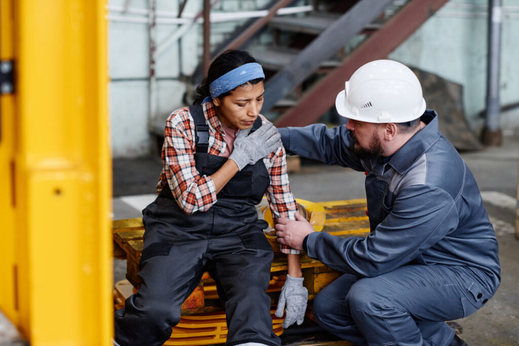 workplace injury in NJ factory