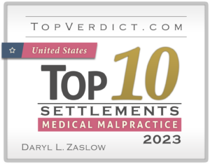 attorney-badge-top-10-medical-malpractice-settlements-united-states-2023-daryl-zaslow